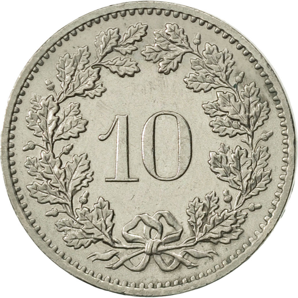 Monnaie, Suisse, 10 Rappen, 1982, Bern, SUP+, Copper-nickel, KM:27