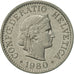 Monnaie, Suisse, 10 Rappen, 1980, Bern, SUP, Copper-nickel, KM:27