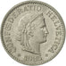 Switzerland, 10 Rappen, 1985, Bern, AU(55-58), Copper-nickel, KM:27
