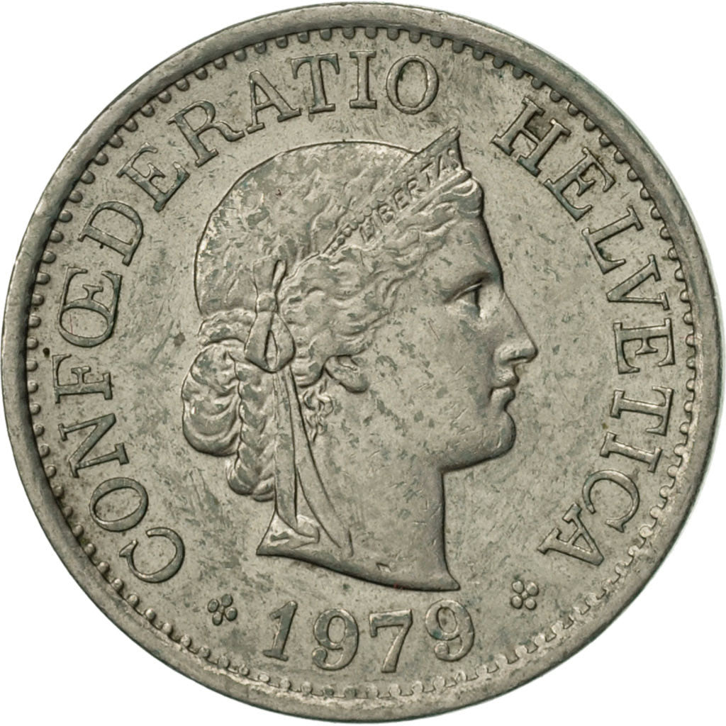 Monnaie, Suisse, 10 Rappen, 1979, Bern, SUP, Copper-nickel, KM:27