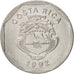 Moneda, Costa Rica, 10 Colones, 1992, MBC+, Acero inoxidable, KM:215.1