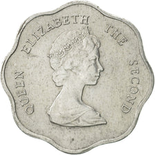 Moneda, Estados del Caribe Oriental , Elizabeth II, Cent, 1983, MBC+, Aluminio