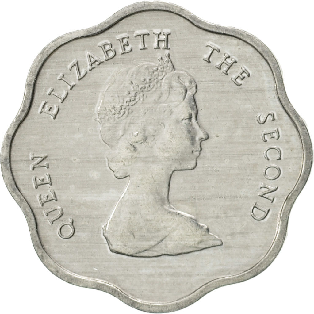 East Caribbean States, Elizabeth II, Cent, 2000, AU(55-58), Aluminum, KM:10