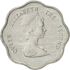 East Caribbean States, Elizabeth II, Cent, 2000, AU(55-58), Aluminum, KM:10