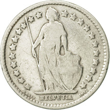 Switzerland, 1/2 Franc, 1913, Bern, VF(20-25), Silver, KM:23
