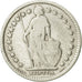 Switzerland, 1/2 Franc, 1913, Bern, VF(20-25), Silver, KM:23