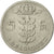 Moneta, Belgia, 5 Francs, 5 Frank, 1958, VF(30-35), Miedź-Nikiel, KM:134.1