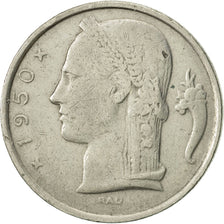 Monnaie, Belgique, 5 Francs, 5 Frank, 1950, TB+, Copper-nickel, KM:134.1