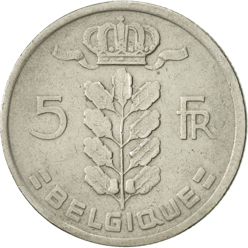 Monnaie, Belgique, 5 Francs, 5 Frank, 1950, TB+, Copper-nickel, KM:134.1