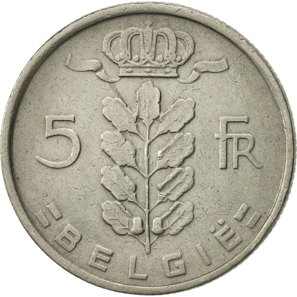Monnaie, Belgique, 5 Francs, 5 Frank, 1949, TB+, Copper-nickel, KM:135.1
