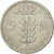 Moneta, Belgia, 5 Francs, 5 Frank, 1948, VF(30-35), Miedź-Nikiel, KM:134.1