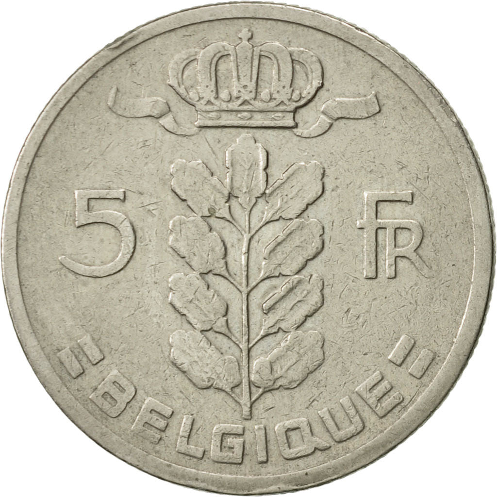 Monnaie, Belgique, 5 Francs, 5 Frank, 1962, TB+, Copper-nickel, KM:134.1