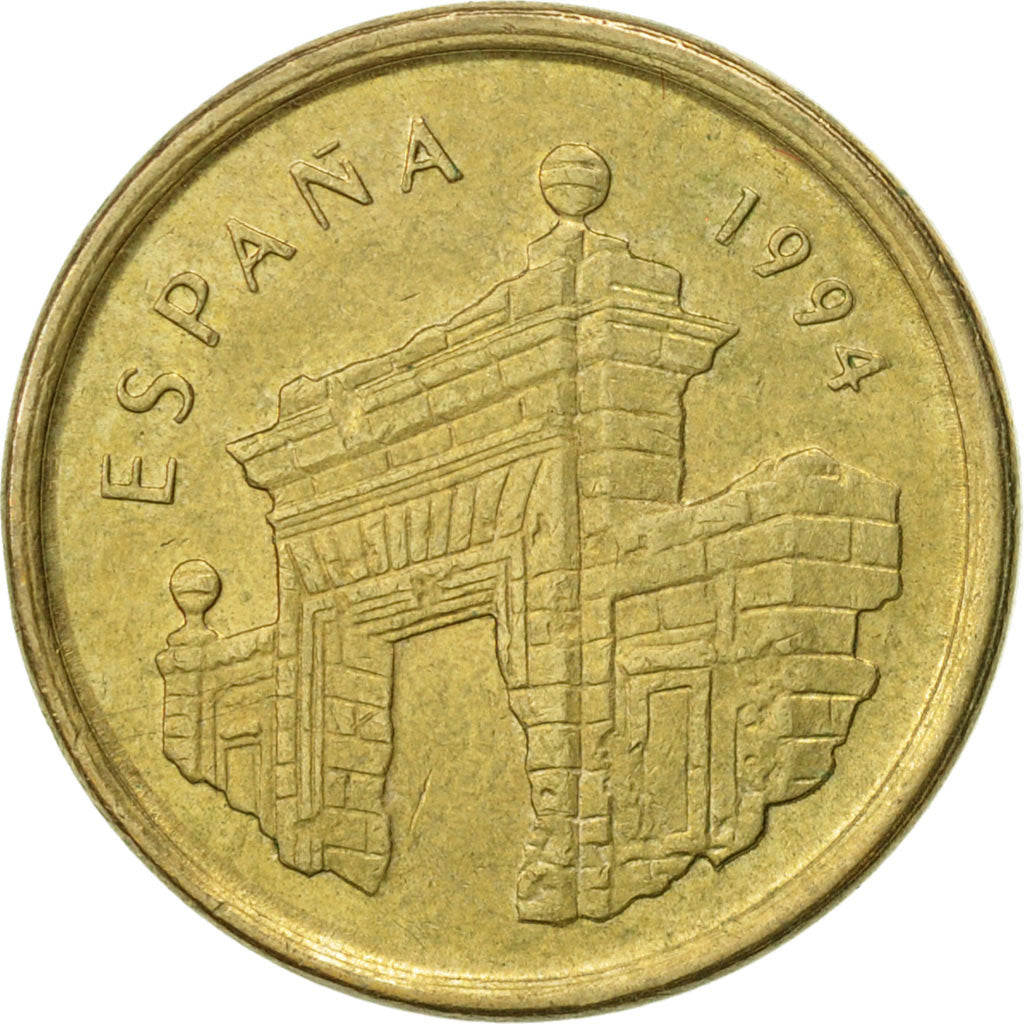 Moneta, Spagna, Juan Carlos I, 5 Pesetas, 1994, Madrid, SPL-, Alluminio-bronzo