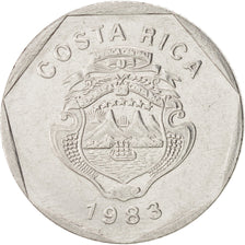 Costa Rica, 5 Colones, 1983, KM:214.1