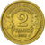 Moneda, Francia, Morlon, 2 Francs, 1938, Paris, MBC, Aluminio - bronce, KM:886