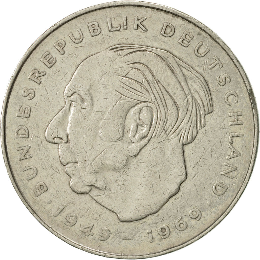 Coin, GERMANY - FEDERAL REPUBLIC, 2 Mark, 1978, Hambourg, AU(50-53)
