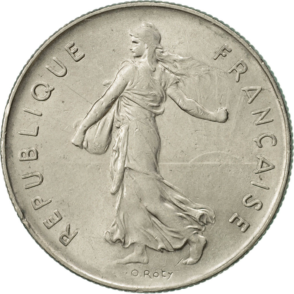 France, Semeuse, 5 Francs, 1977, Paris, TTB+, Nickel Clad Copper-Nickel