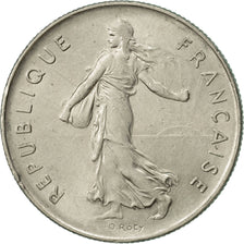 France, Semeuse, 5 Francs, 1977, Paris, TTB+, Nickel Clad Copper-Nickel