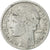 Moneda, Francia, Morlon, 2 Francs, 1941, Paris, MBC, Aluminio, KM:886a.1