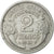 Moneda, Francia, Morlon, 2 Francs, 1941, Paris, MBC, Aluminio, KM:886a.1