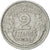 Moneta, Francja, Morlon, 2 Francs, 1945, Beaumont - Le Roger, EF(40-45)
