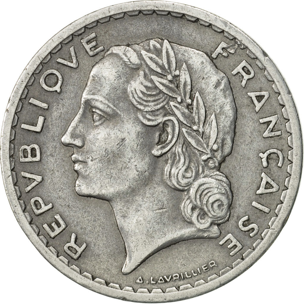 Coin, France, Lavrillier, 5 Francs, 1950, Beaumont - Le Roger, AU(55-58)