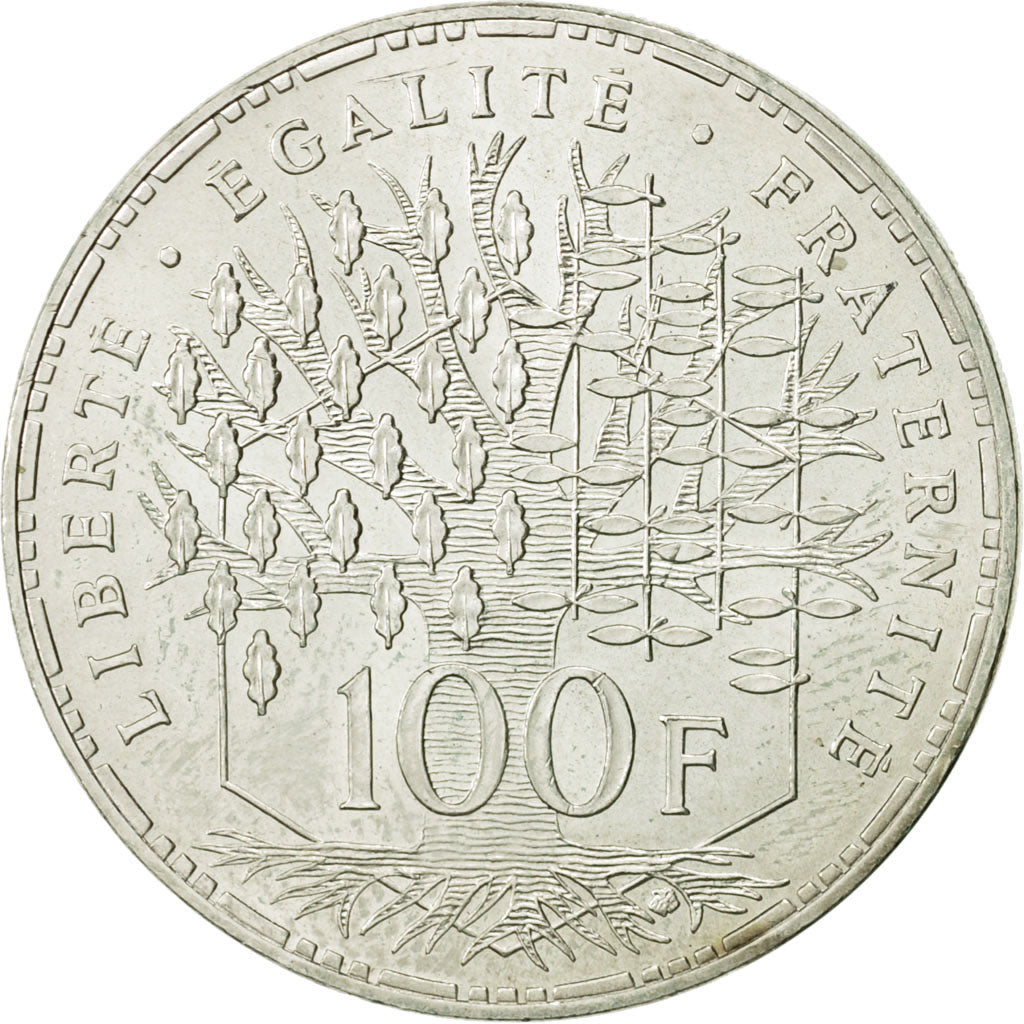 Monnaie, France, Panthéon, 100 Francs, 1982, Paris, SPL, Argent, KM:951.1