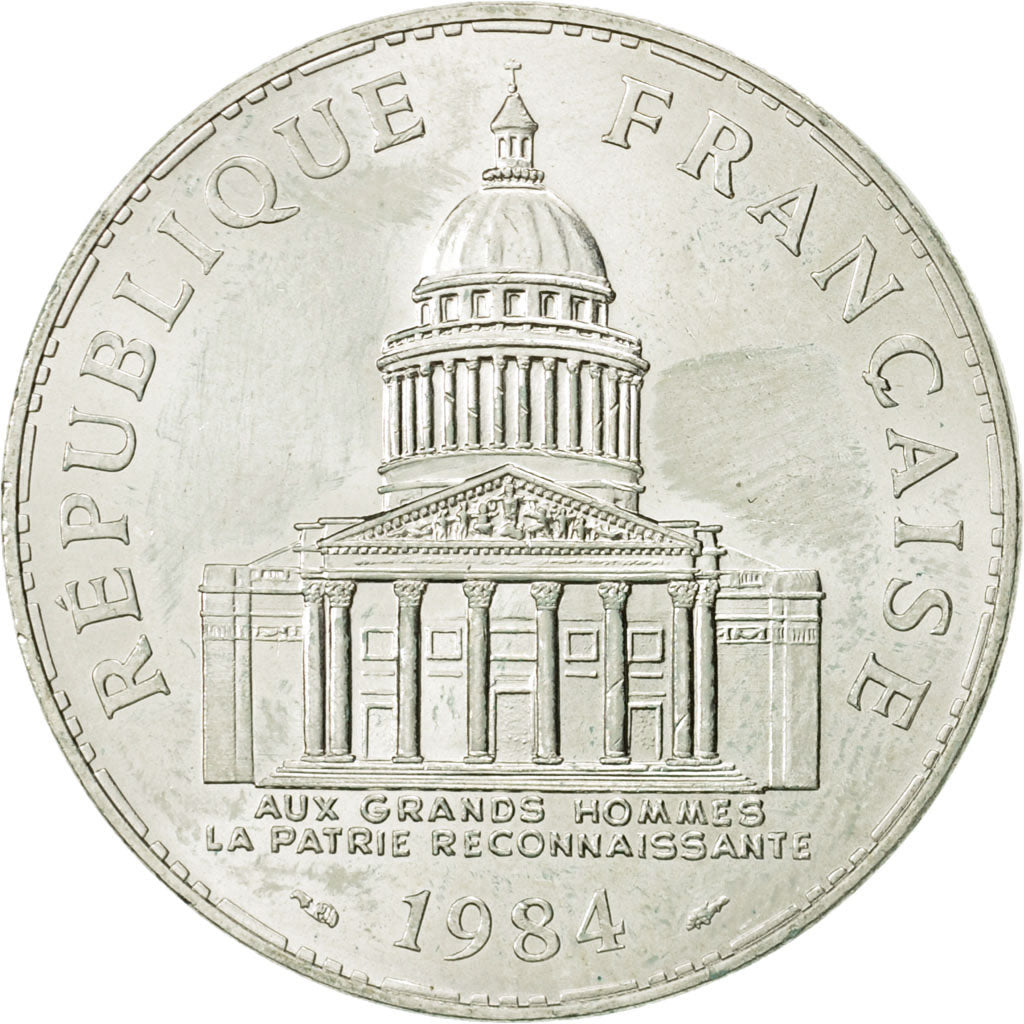 Monnaie, France, Panthéon, 100 Francs, 1984, Paris, SPL, Argent, KM:951.1