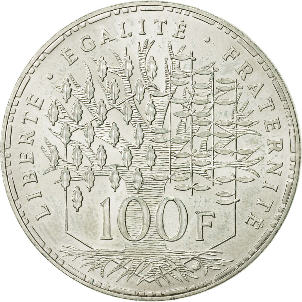 Monnaie, France, Panthéon, 100 Francs, 1984, Paris, SPL, Argent, KM:951.1