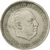 Coin, Spain, Caudillo and regent, 25 Pesetas, 1965, AU(50-53), Copper-nickel