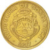Coin, Costa Rica, 100 Colones, 1997, AU(50-53), Brass, KM:230a
