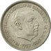 Coin, Spain, Caudillo and regent, 25 Pesetas, 1964, AU(50-53), Copper-nickel
