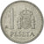 Moneda, España, Juan Carlos I, Peseta, 1985, MBC+, Aluminio, KM:821