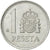 Moneta, Hiszpania, Juan Carlos I, Peseta, 1986, AU(55-58), Aluminium, KM:821