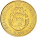 Moneda, Costa Rica, 500 Colones, 2003, MBC+, Cobre - aluminio - níquel