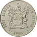 Moneda, Sudáfrica, 20 Cents, 1985, MBC, Níquel, KM:86