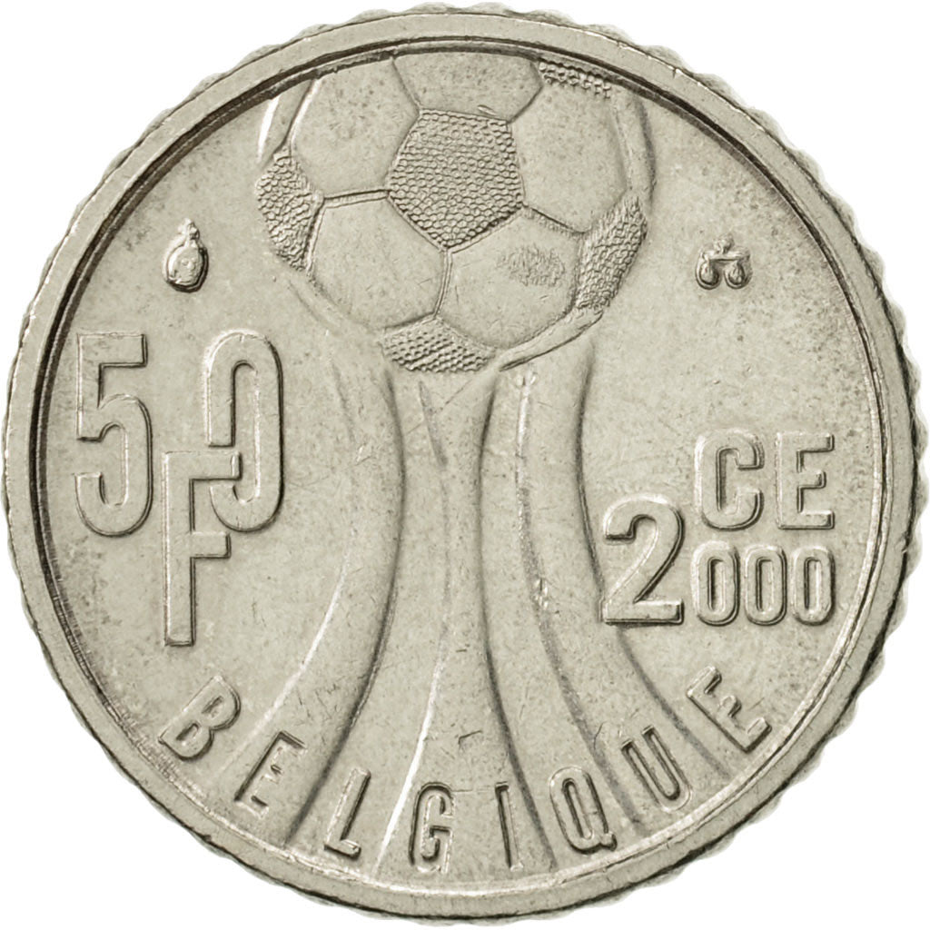 Belgium, Albert II, 50 Francs, 50 Frank, 2000, Brussels, Belgium, AU(55-58)