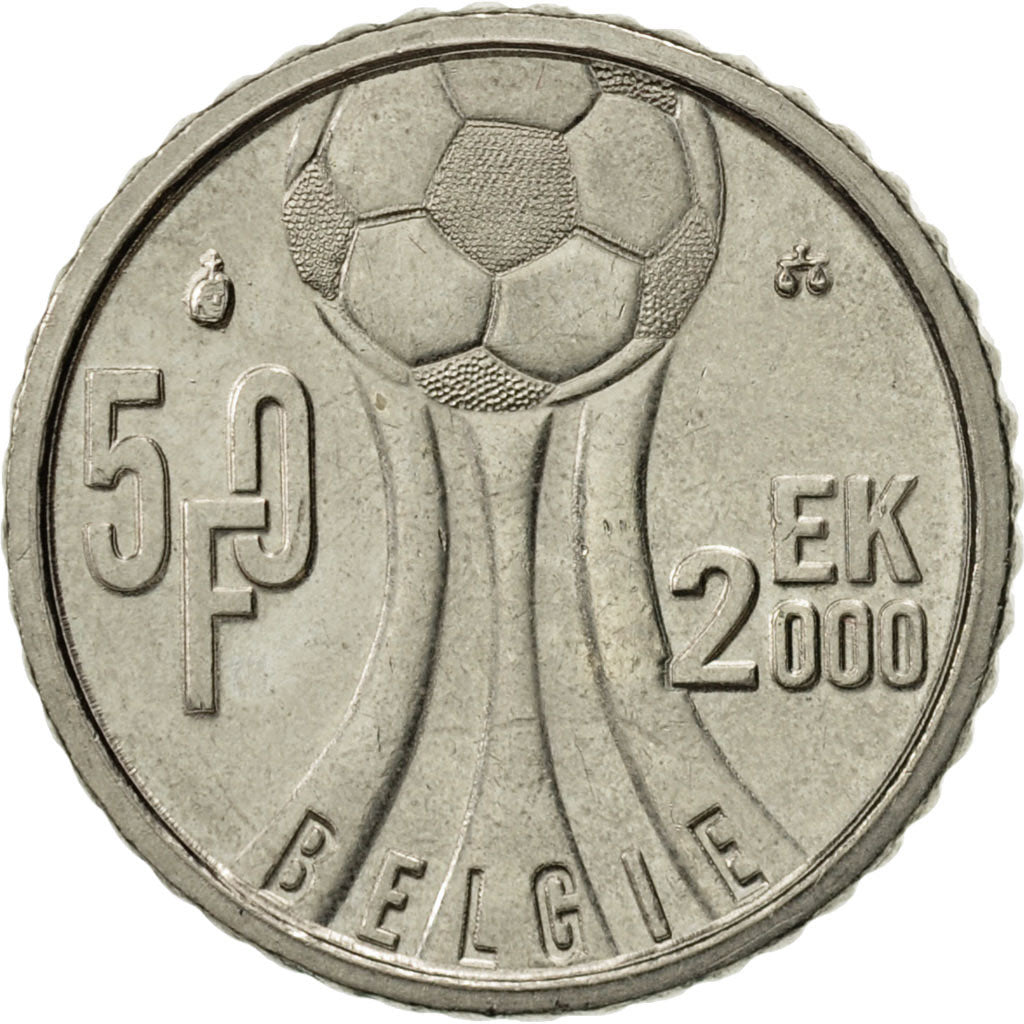 Belgium, Albert II, 50 Francs, 50 Frank, 2000, Brussels, Belgium, AU(55-58)