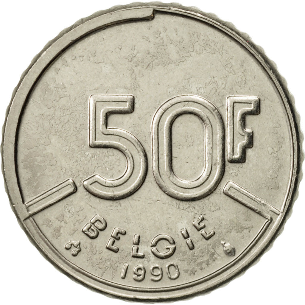 Munten, België, Baudouin I, 50 Francs, 50 Frank, 1990, Brussels, Belgium, PR