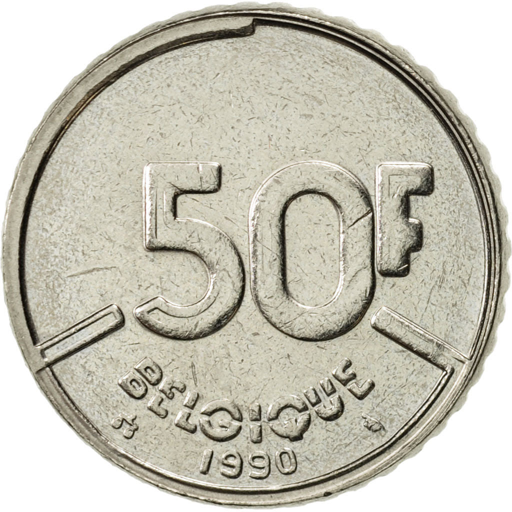 Munten, België, Baudouin I, 50 Francs, 50 Frank, 1990, Brussels, Belgium, PR