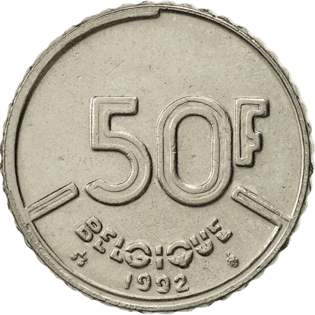 Munten, België, Baudouin I, 50 Francs, 50 Frank, 1992, Brussels, Belgium, PR