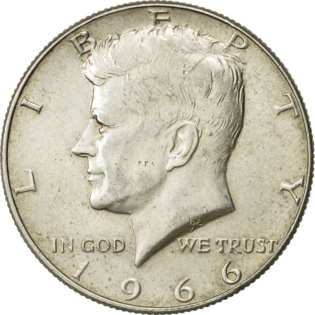United States, Kennedy Half Dollar, Half Dollar, 1966, U.S. Mint, Philadelphia