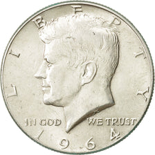 United States, Kennedy Half Dollar, Half Dollar, 1964, U.S. Mint, Philadelphia