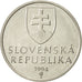 Münze, Slowakei, 5 Koruna, 1994, SS+, Nickel plated steel, KM:14