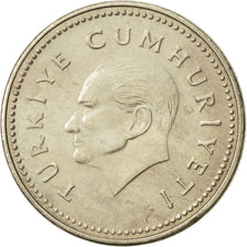 Coin, Turkey, 1000 Lira, 1993, AU(55-58), Nickel-brass, KM:997