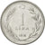 Coin, Turkey, Lira, 1976, AU(55-58), Stainless Steel, KM:889a.2