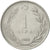 Moneta, Turcja, Lira, 1969, AU(55-58), Stal nierdzewna, KM:889a.2