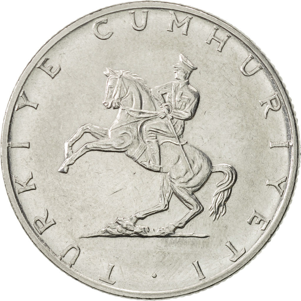 Turquie, 5 Lira, 1974, SUP, Stainless Steel, KM:905