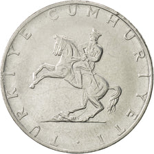 Munten, Turkije, 5 Lira, 1975, PR, Stainless Steel, KM:905