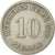 Moneda, ALEMANIA - IMPERIO, Wilhelm II, 10 Pfennig, 1893, Berlin, BC+, Cobre -
